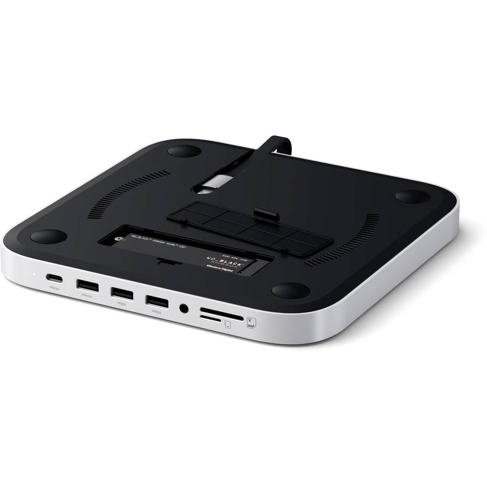 Satechi Usb C Dockingstation Stand Hub Anschlussgerät Laptop Erweiterung Silber B-Ware - 810086361052