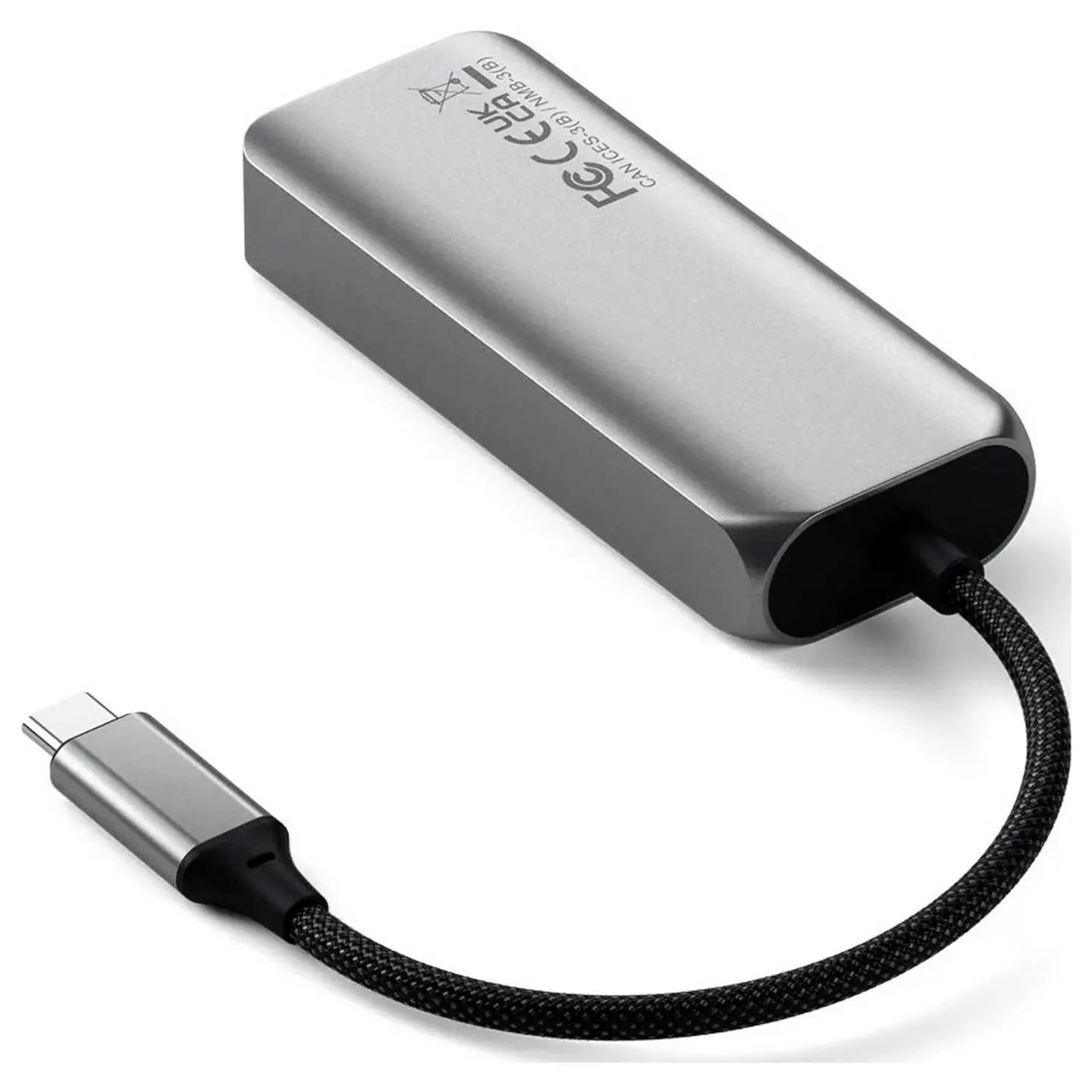 B-Ware Satechi Dockingstation 4 Port Hub Usb C Lan Grau Für Mac Book I Pad I Phone Apple - 810086361342