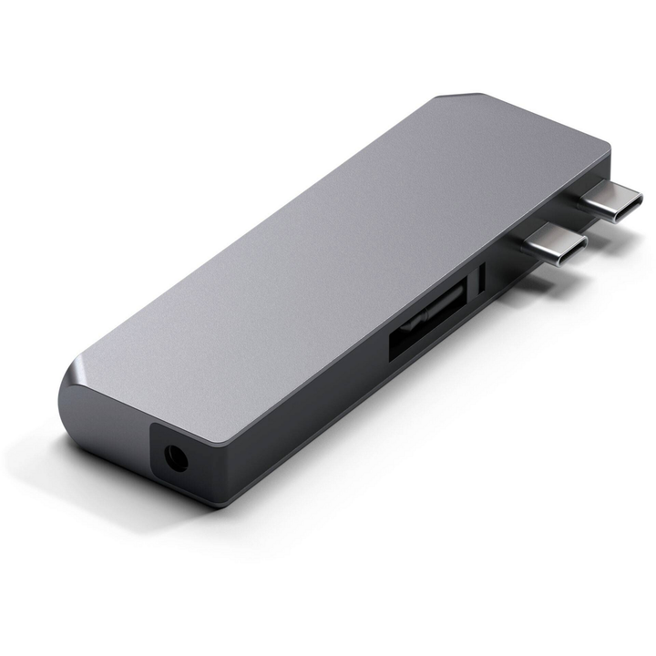 Satechi Usb C Pro Hub Mini Space Gray Dockingstation Adapter B-Ware