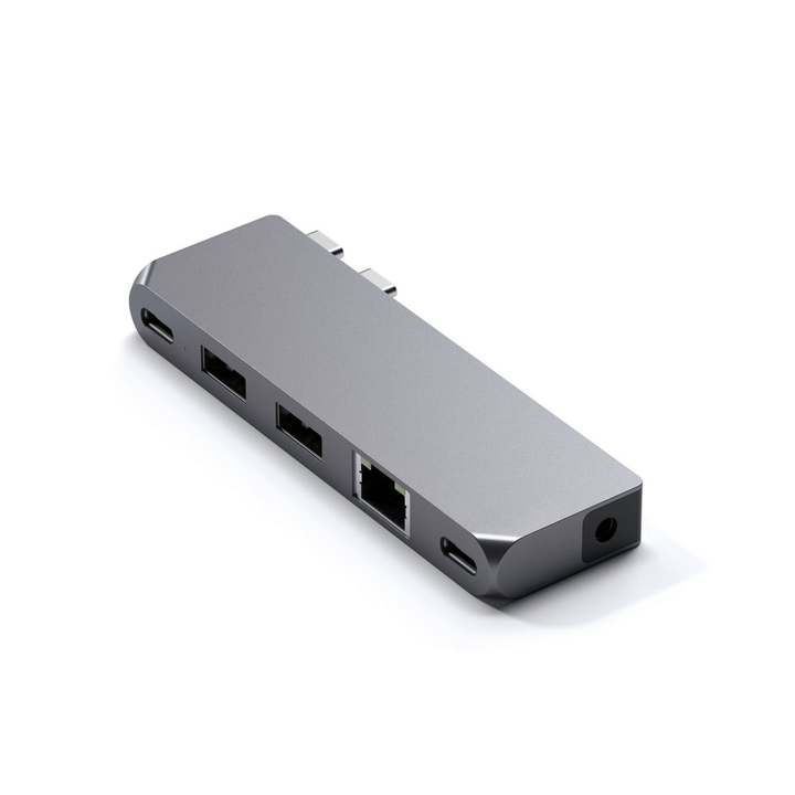 Satechi Usb C Pro Hub Mini Space Gray Dockingstation Adapter B-Ware