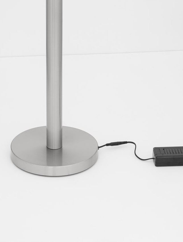 Nova Luce Stehlampe Stehleuchte LED Nickel Wohnzimmer Schlafzimmer SIEHE TEXT - 5254017424600