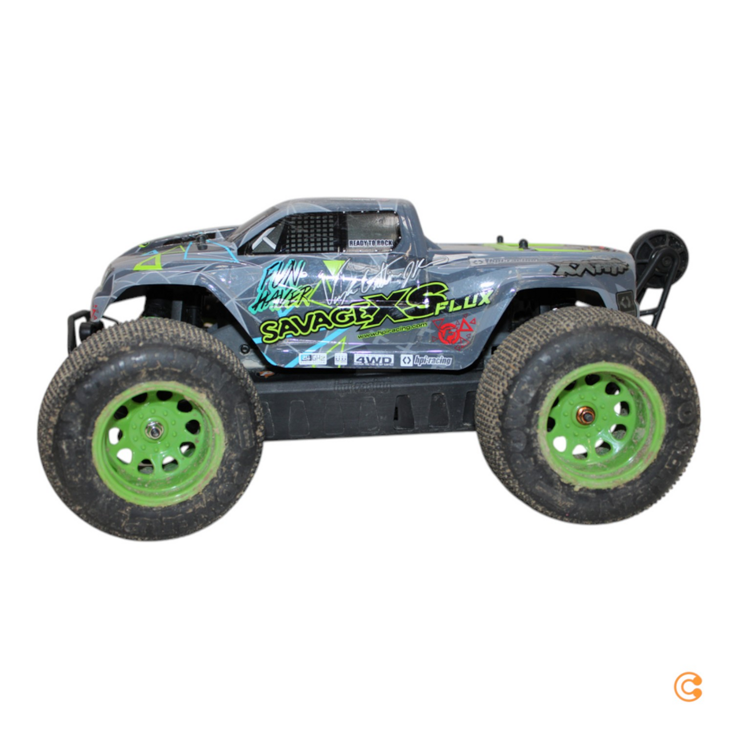 Hpi Racing Savage Xs Flux Vaughan Gittin Jr Brushless Rc Siehe Text/Foto B-Ware - 4944258035239