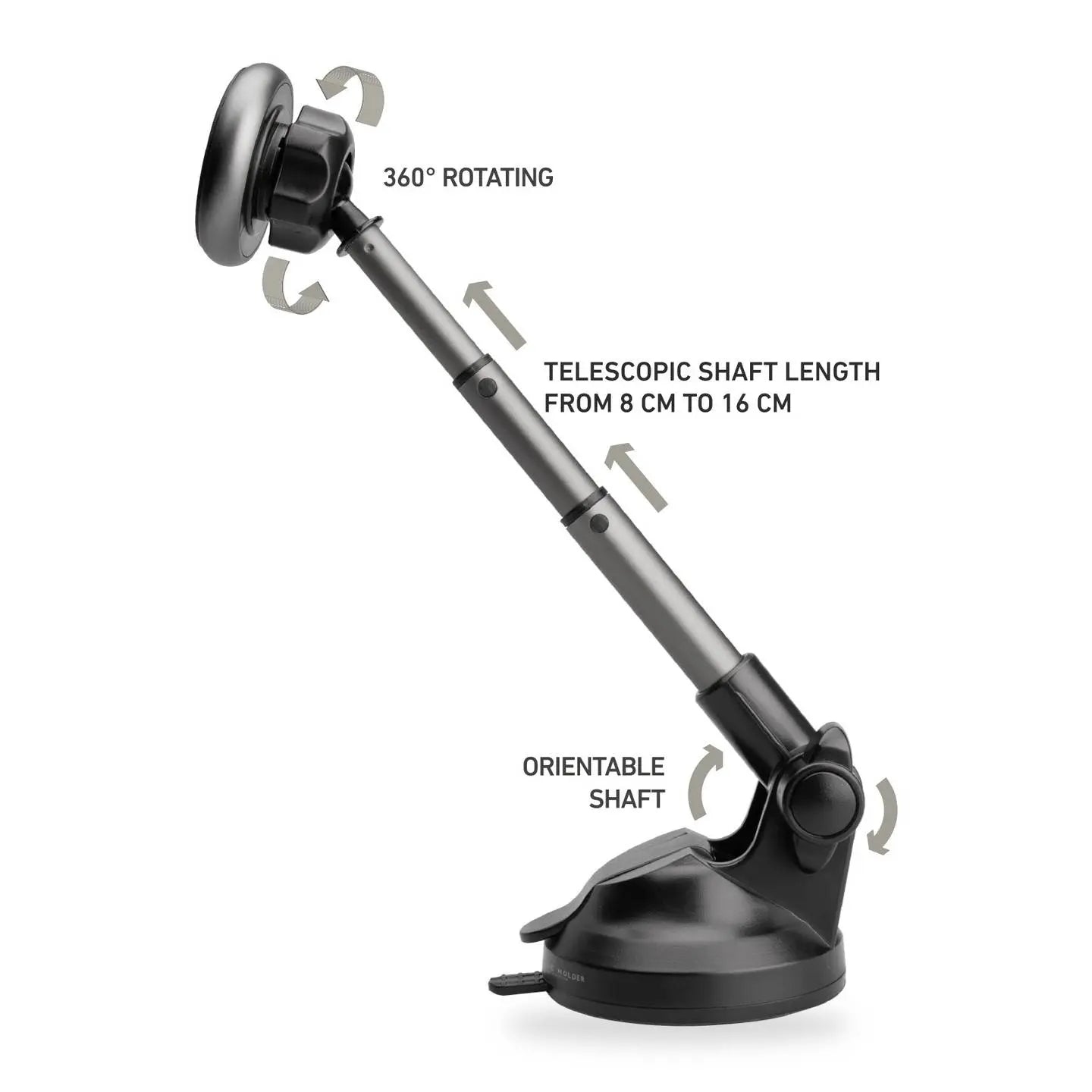 B-Ware Sbs Handyhalter Kfz Halterung Magnet Saugnapf Tesupmagext Schwarz Silber - 8018417265952