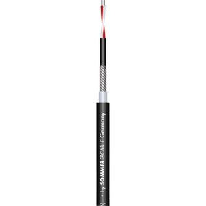 B-Ware Sommer Cable Mikrofonkabel Audiokabel Schwarz PUR 200-0141AQ 2adrig 22 Meter