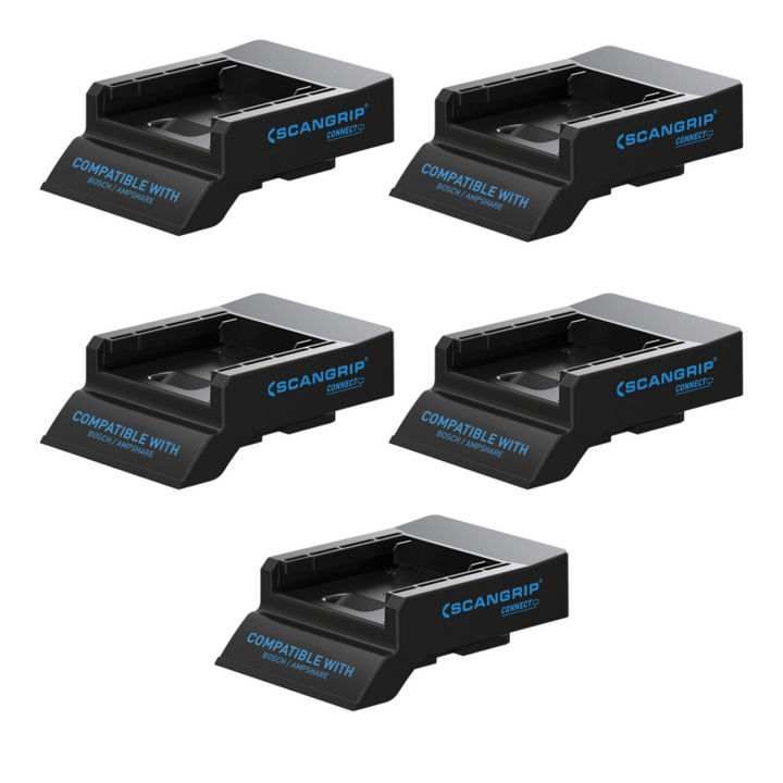 Scangrip Akku Adapter Smart Connector Bosch Ampshare Akkupack 5 Stück B-Ware - 5708997361405