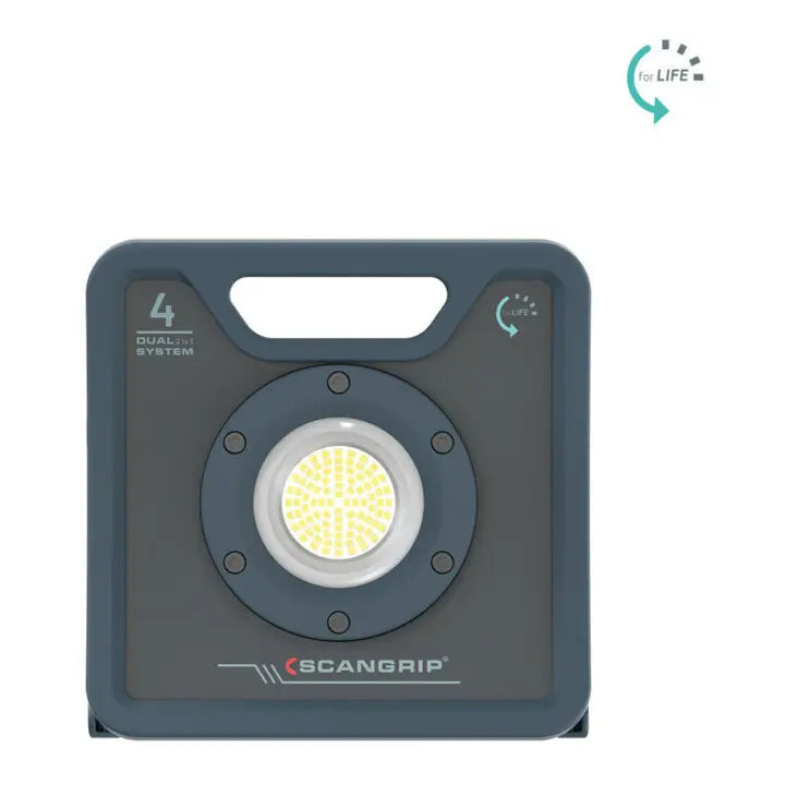 B-Ware Scangrip Arbeitsleuchte Dualsystem Nova 4 K C Plus R Fore Life 4000 Lumen Schwarz - 5708997362044