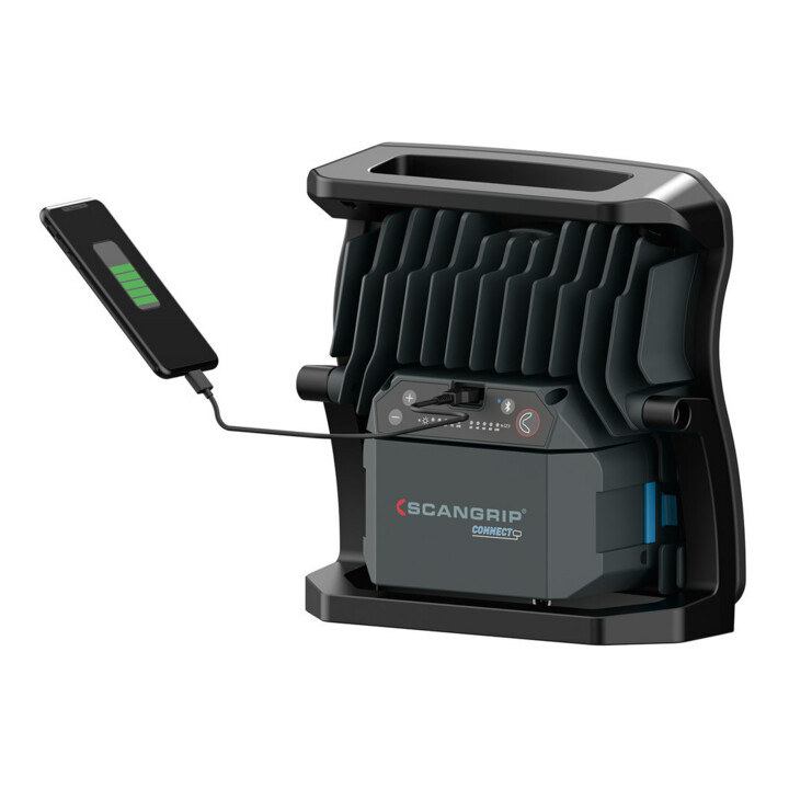 B-Ware Scangrip Led Strahler Arbeitsleuchte Baustrahler Nova 10 Connect 75 W Ip65