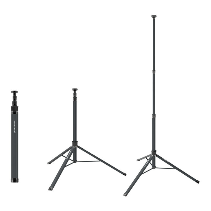 Scangrip Stativ Tripod Arbeitsleuchten Ständer Halter Höhenverstellbar 2m 0,9 2m B-Ware - 5708997356852