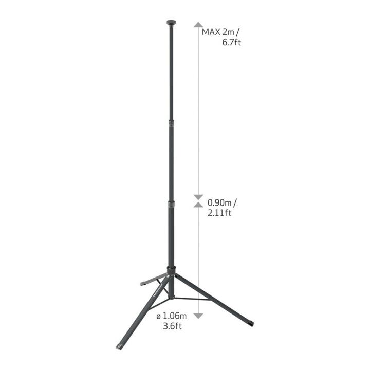 Scangrip Stativ Tripod Arbeitsleuchten Ständer Halter Höhenverstellbar 2m 0,9 2m B-Ware - 5708997356852