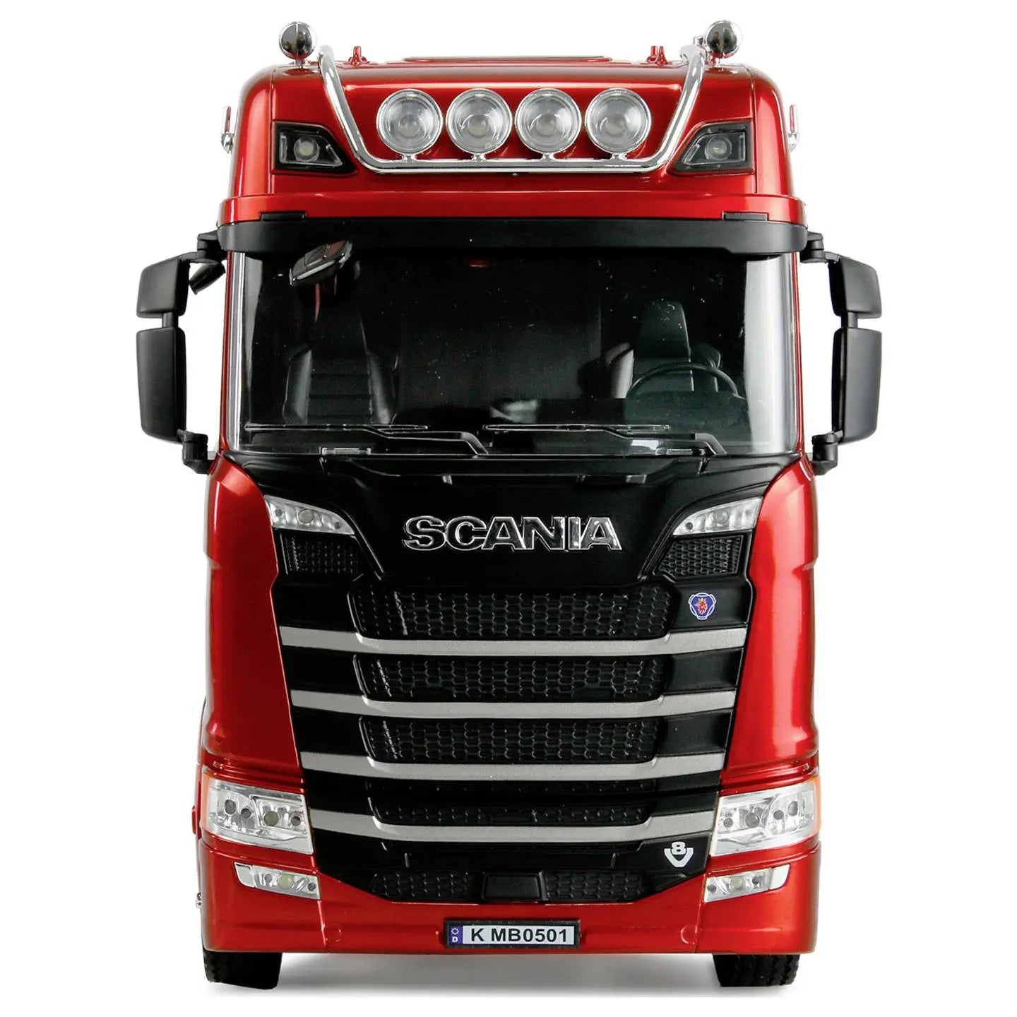 D-Ware Amewi Rc Lkw Truck Scania 770 S Zugmaschine 1:18 Rtr Modell Rot Defektware - 4262500342523
