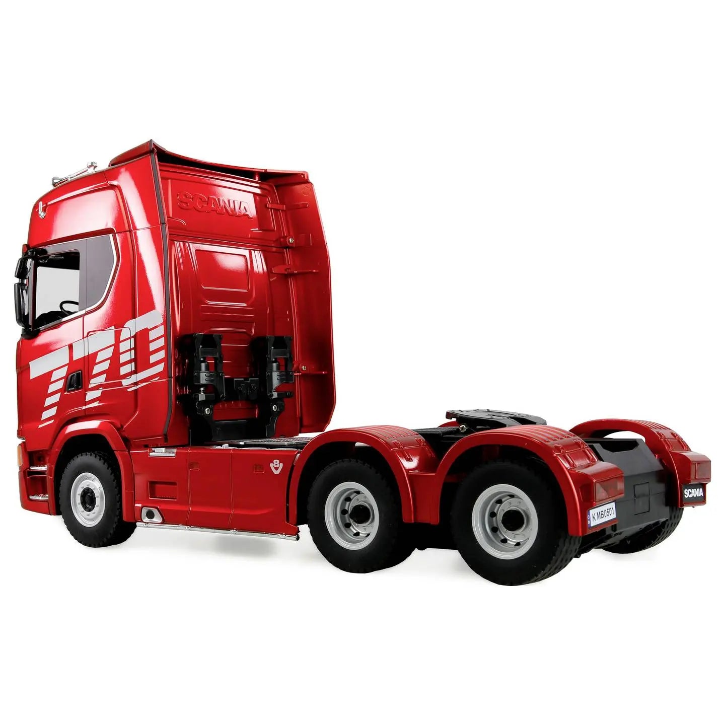 D-Ware Amewi Rc Lkw Truck Scania 770 S Zugmaschine 1:18 Rtr Modell Rot Defektware - 4262500342523