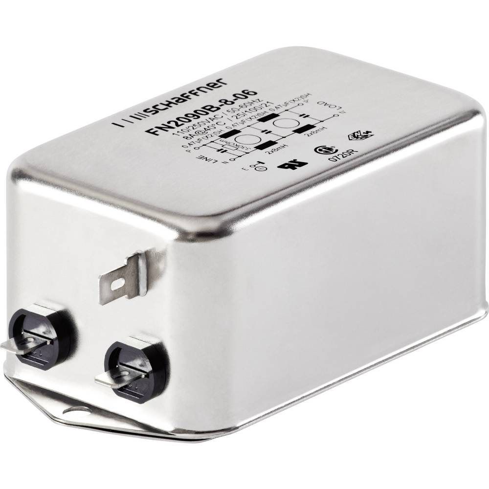 B-Ware Schaffner 1 Phasen Filter Netzfilter Hauptfilter 40 C 10 A 7 Stück - 7612774463757