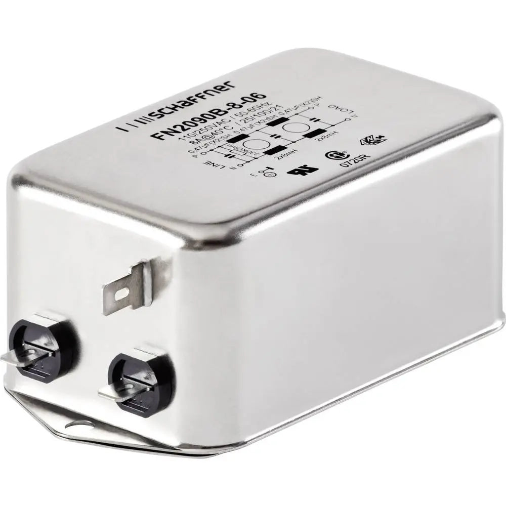 B-Ware Schaffner Entstörfilter Netzfilter 1 Phasen Filter Fn2090 Strom 6 A 250 V 8m H - 7612774463733