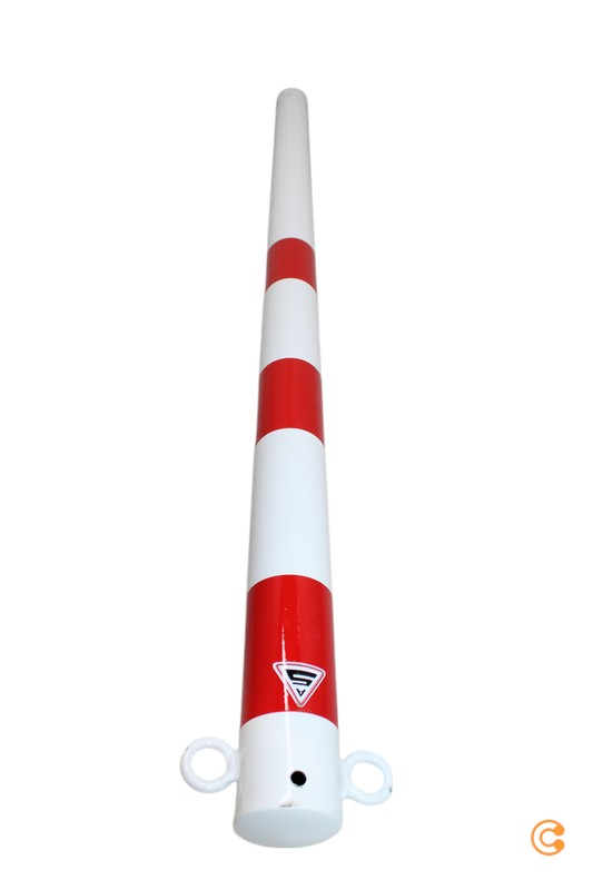 Schake Absperrpfosten Pfahl 460/2 Betonieren Stahl 60mm Siehe Text/Foto B-Ware