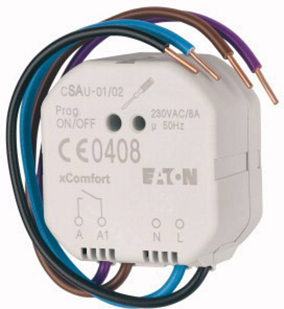 B-Ware Eaton Schaltaktor Schaltleistung 1840 W Eaton Bussystem Funk Schaltaktor