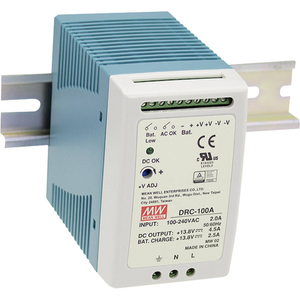 B-Ware Mw Mean Well Hutschienen Netzteil Stromversorgung 13.8 V 4.5 A 96 W 2 Ausgänge