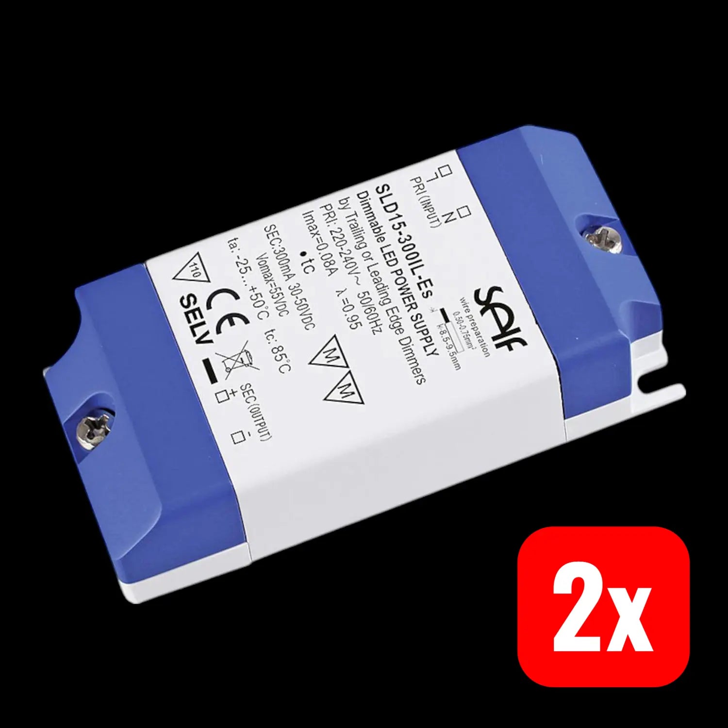 B-Ware Self Electronics Sld15 700 Il Es Led Treiber Konstantstrom 15.4 W 700 M A 2 Stück - 4021087047432