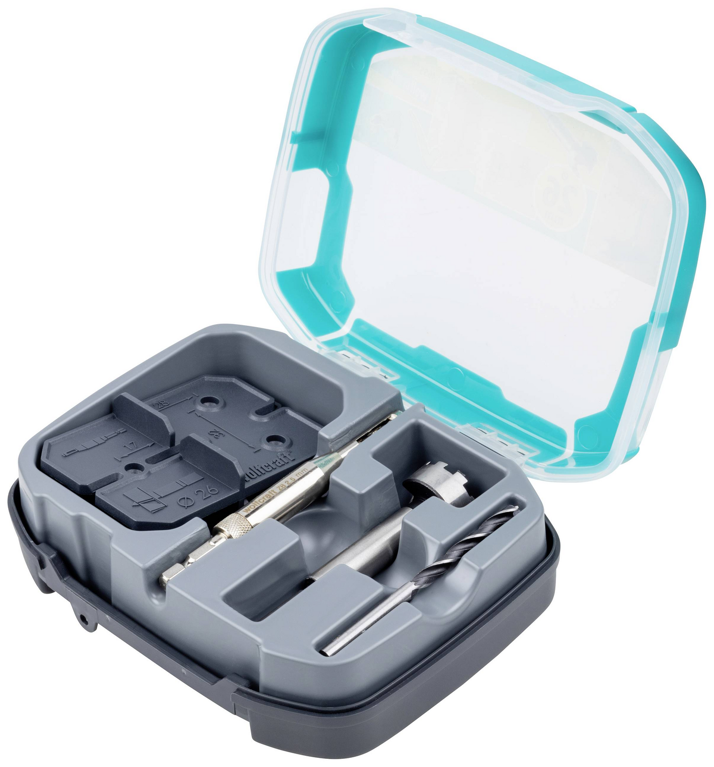 B-Ware Wolfcraft 4655000 5 Tlg. Bohrer Set Scharnierloch Set - 4006885465503