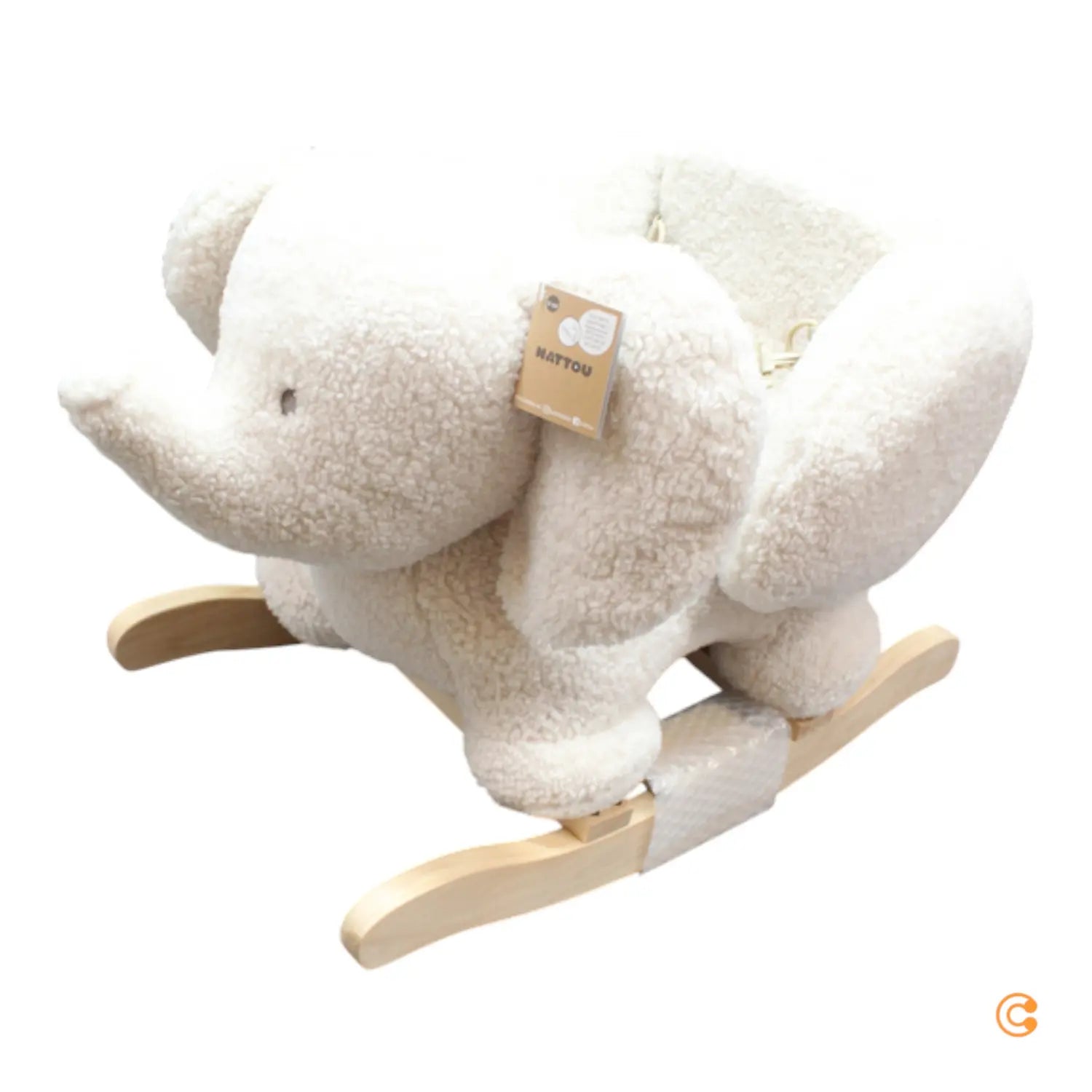 Nattou Teddy Elefant Schaukeltier Schaukel Wipptier Wippe Babywippe B-Ware - 5414673544009