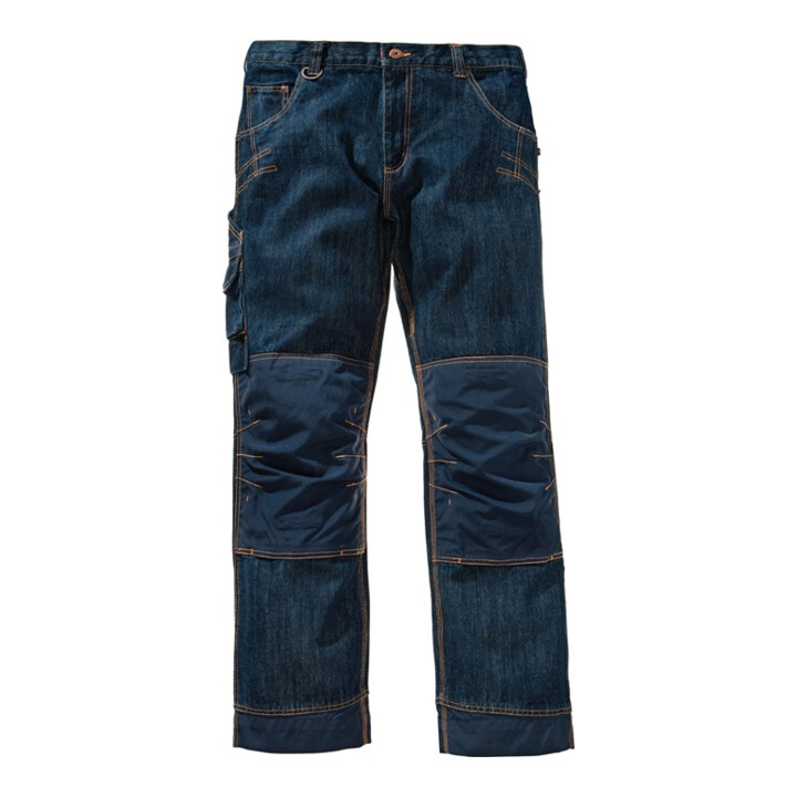 Scheibler Worker Jeans Hose Cody Gr48 Blau Denim Jeanshose Herrenbekleidung B-Ware - 4031973075890