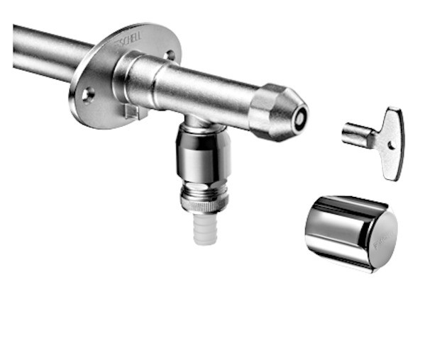 B-Ware Schell Außenwandarmatur Ii Polar Frostsicher Komplettarmatur Ohne Rohrbelüfter - 4021163152050