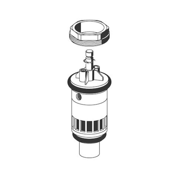 B-Ware Schell Kartusche Schellomat Basic Für Urinal Spülarmatur Verchromt - 4021163143690