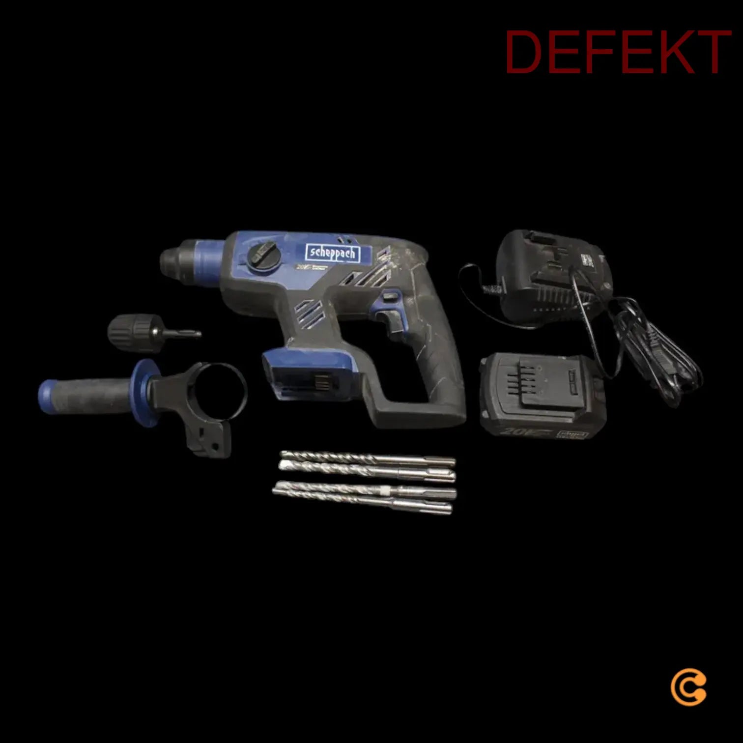 D-Ware Scheppach Bcrh170 20 Pro S Sds Plus Schnellspannbohrfutter Akku 20 V Defektware - 4046664157267