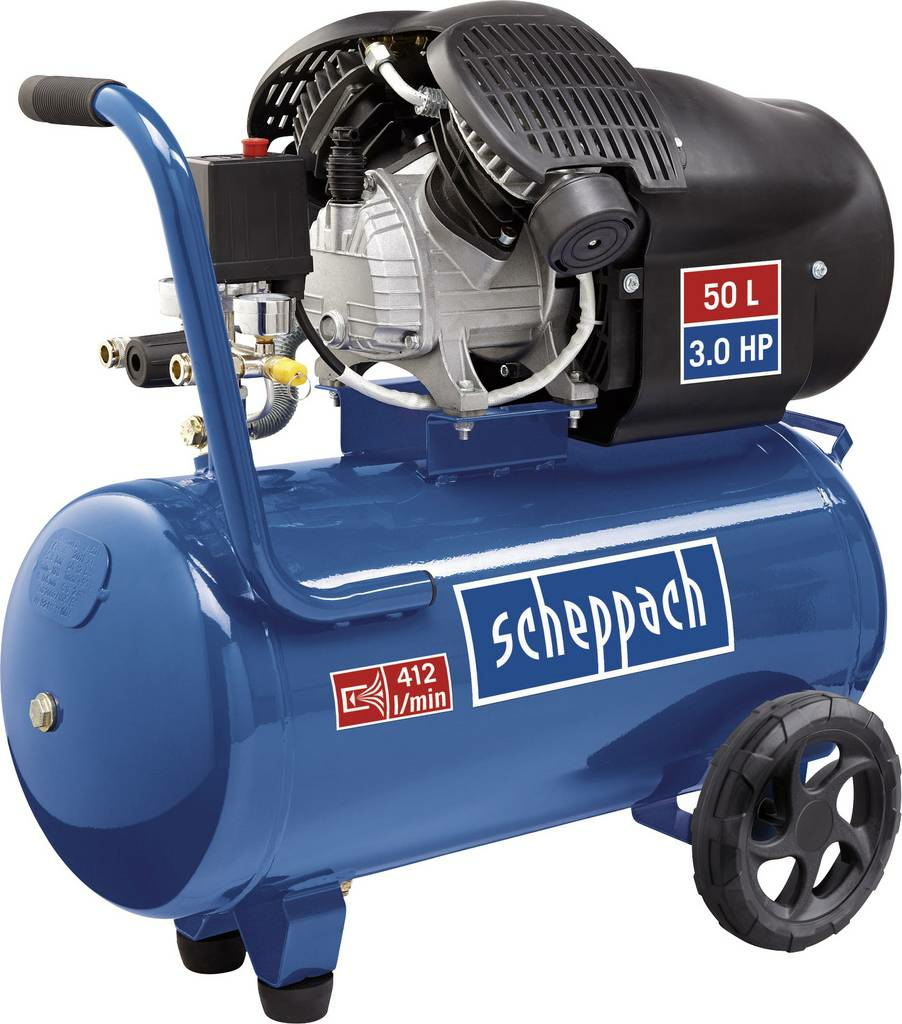 D-Ware Scheppach Druckluft Kompressor Luftkompressor Kompressor Hc52 Dc 50 L Siehe Text - 4046664020103