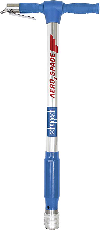B-Ware Druckluft Spaten 6.3 Bar Scheppach Aero2 Spade Druckluftwerkzeug 5 In 1 Werkzeug  - 4046664064299