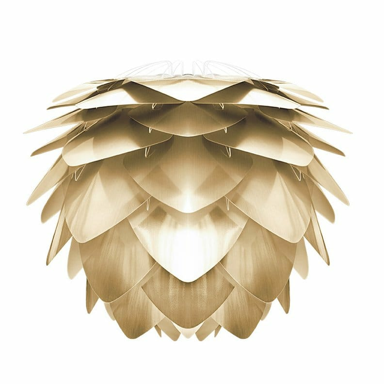 B-Ware Umage Lampenschirm Silvia Medium Messing Leuchtenschirm Lampen Schirm ø 50cm E27 - 5710302020709