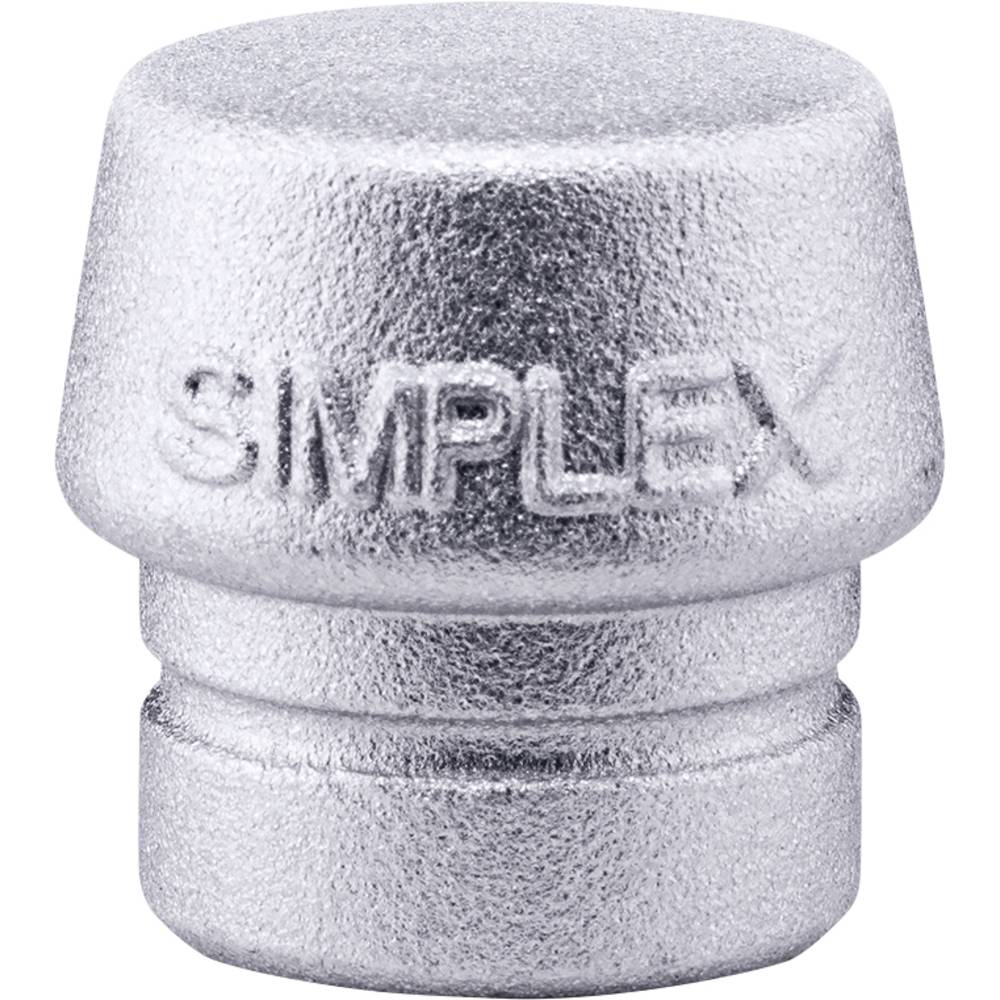 HALDER Ersatzkopf Schlageinsatz Weichmetall hart SIMPLEX 3209 40 mm 120g 4 STÜCK - 4030618301233