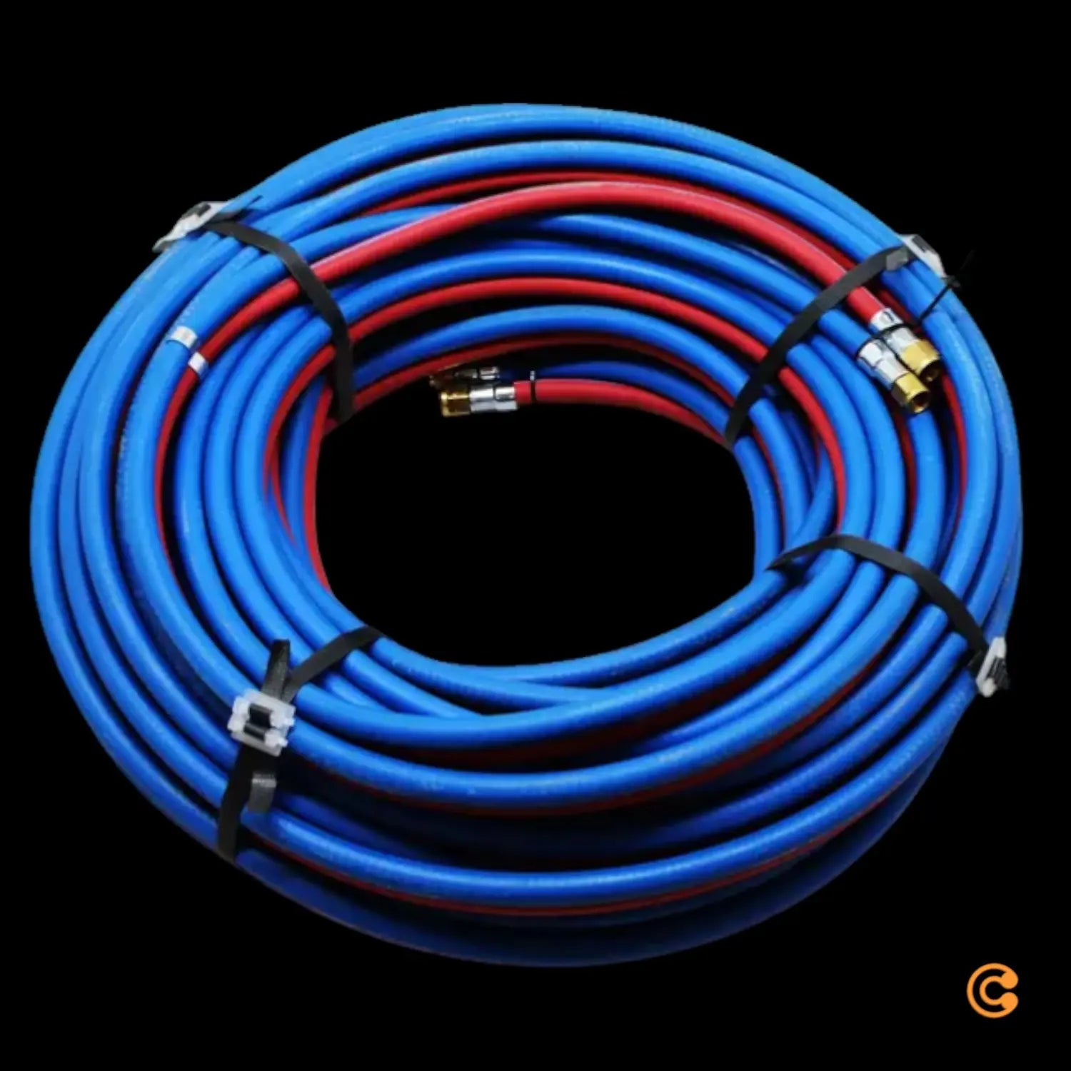B-Ware Schlauchgarnitur Schlauch Set 40 M Komplett Montiert Außen Durchmesser 13 Mm