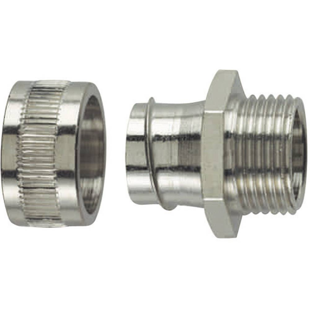 Hellermann Tyton Schlauchverschraubung Sc25 Fm M25 Metall 21.10 Mm Gerade 4 Stück B-Ware