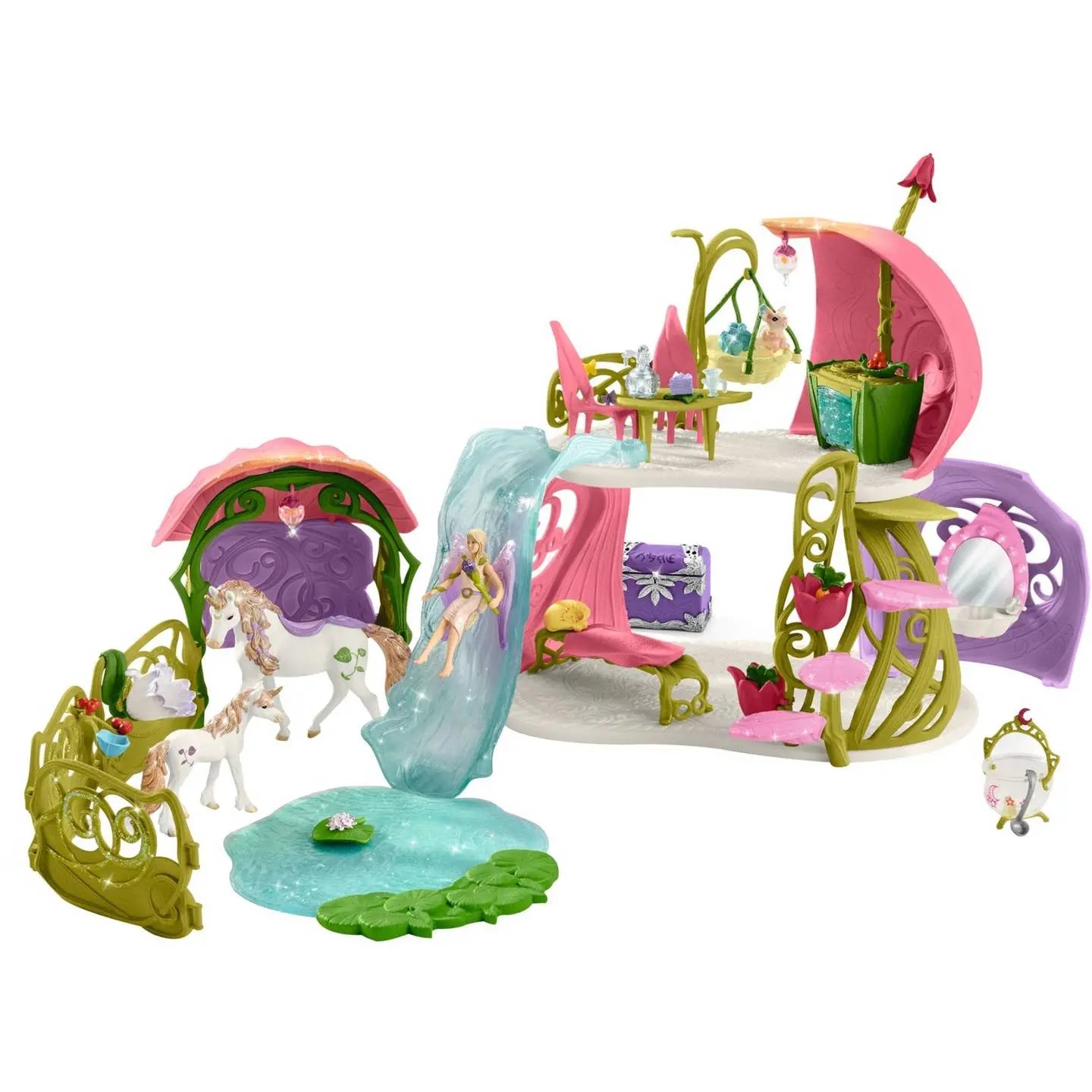 B-Ware Schleich Elfenhaus Feenhaus Bayala Blumenhaus Einhörner Pferde Stall - 4059433572871