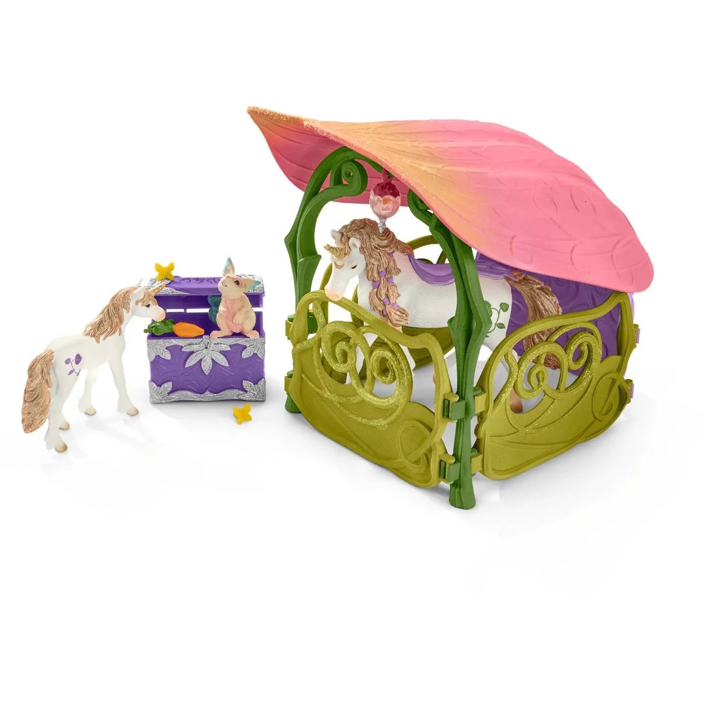 B-Ware Schleich Elfenhaus Feenhaus Bayala Blumenhaus Einhörner Pferde Stall - 4059433572871