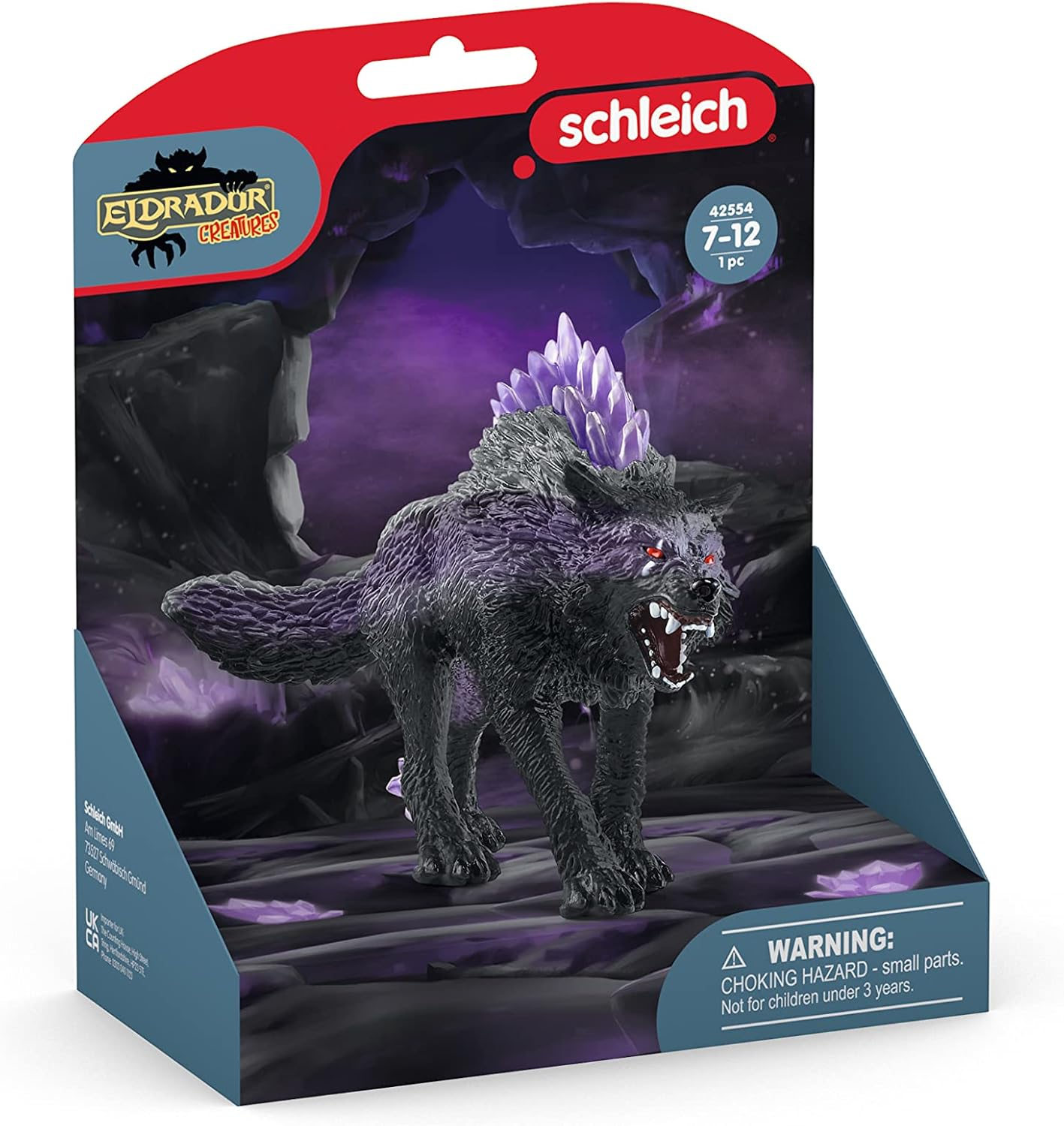 B-Ware Schleich Eldrador Creatures 42554 Schattenwolf Spielfigur Wolf Figur Monster - 4059433458625