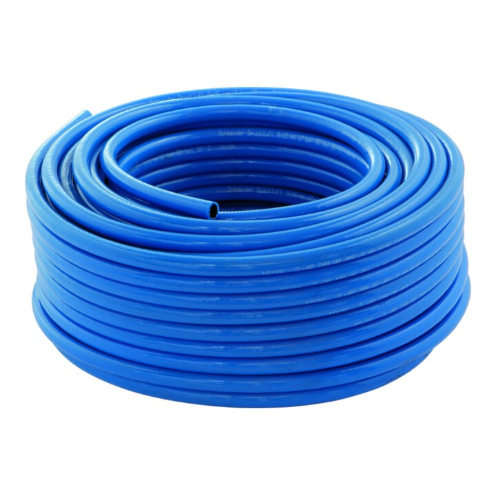 Schneider Druckluftschlauch Schlauch Luftschlauch 25 M 15 Bar Blau Gummischlauch B-Ware