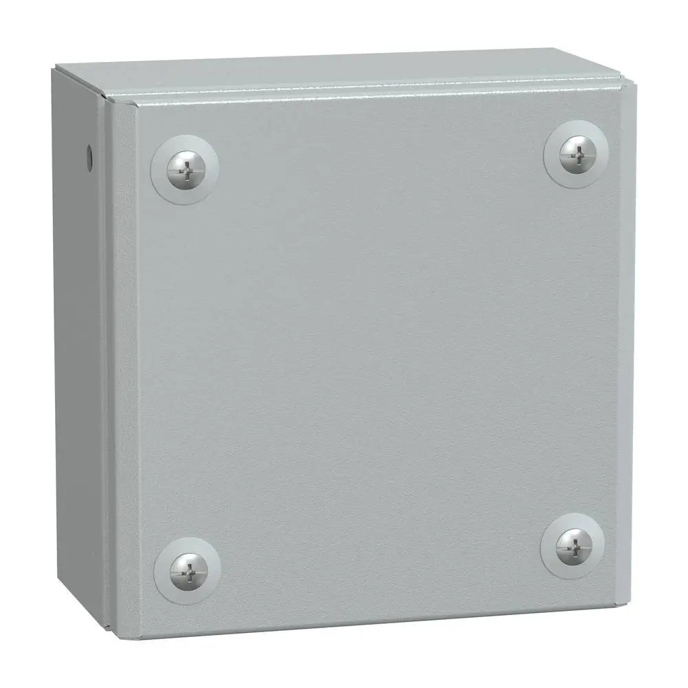 B-Ware Schneider Electric Gehäuse Kasten Flach Stahl Spacial Sbm Ip66 Ik10 150x150x80mm - 3606480520013