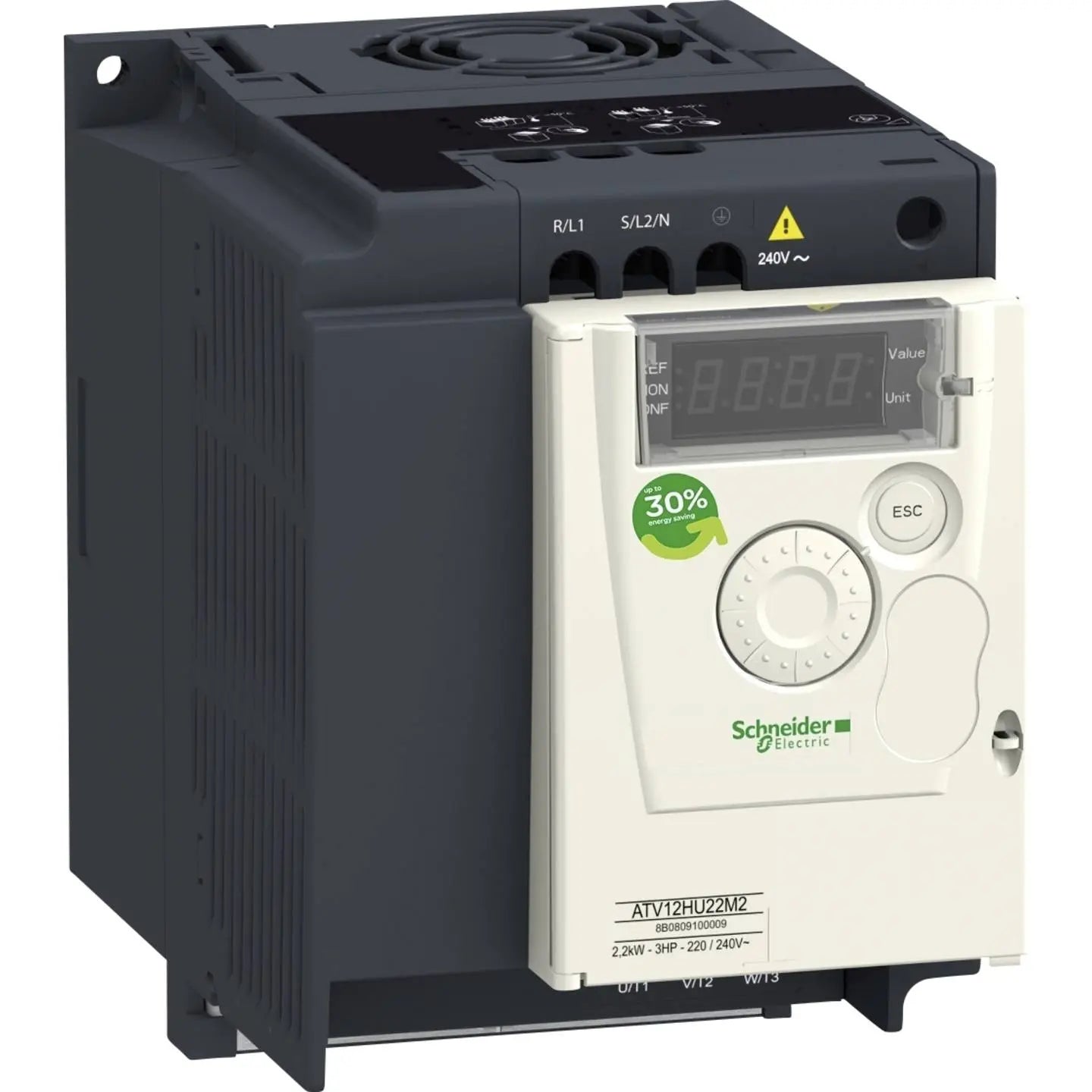 B-Ware Schneider Electric Frequenzumrichter Frequenzumwandler Atv12 Hu22 M2 X 2.2k W 240 V - 3606480286827