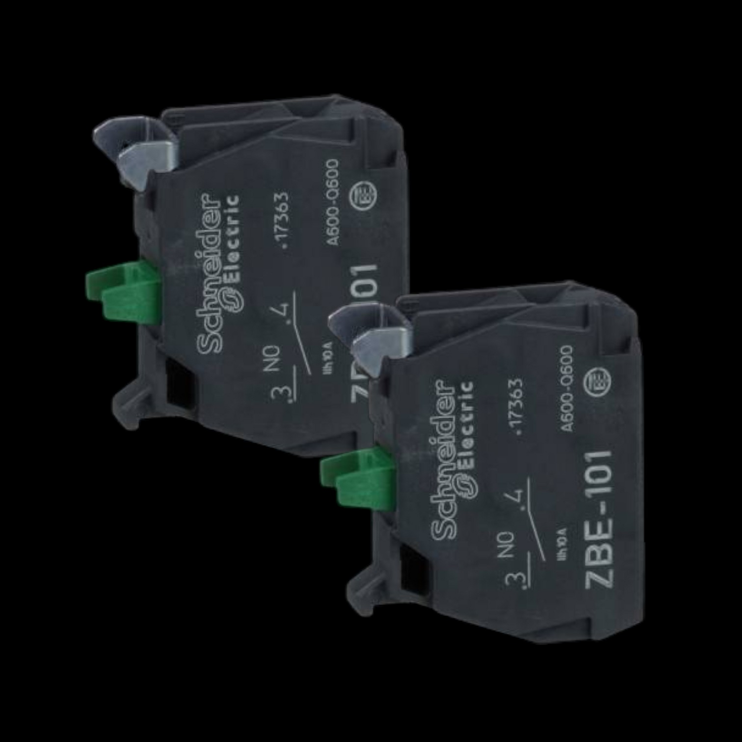 Schneider Electric Hilfsschalterblock Zbe 22 Schalter Zubehör Metall Kunststoff B-Ware - 13389110089476
