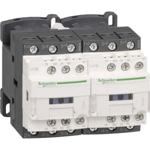 B-Ware Schneider Electric Wendeschützkombination Lc2 D09 B7 3p+1 S+1ö 24 V 50/60 Hz