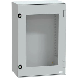 B-Ware Schneider Electric Schaltschrank Gehäuse Kasten Panelset Kunststoff Nsyplm64 Tg