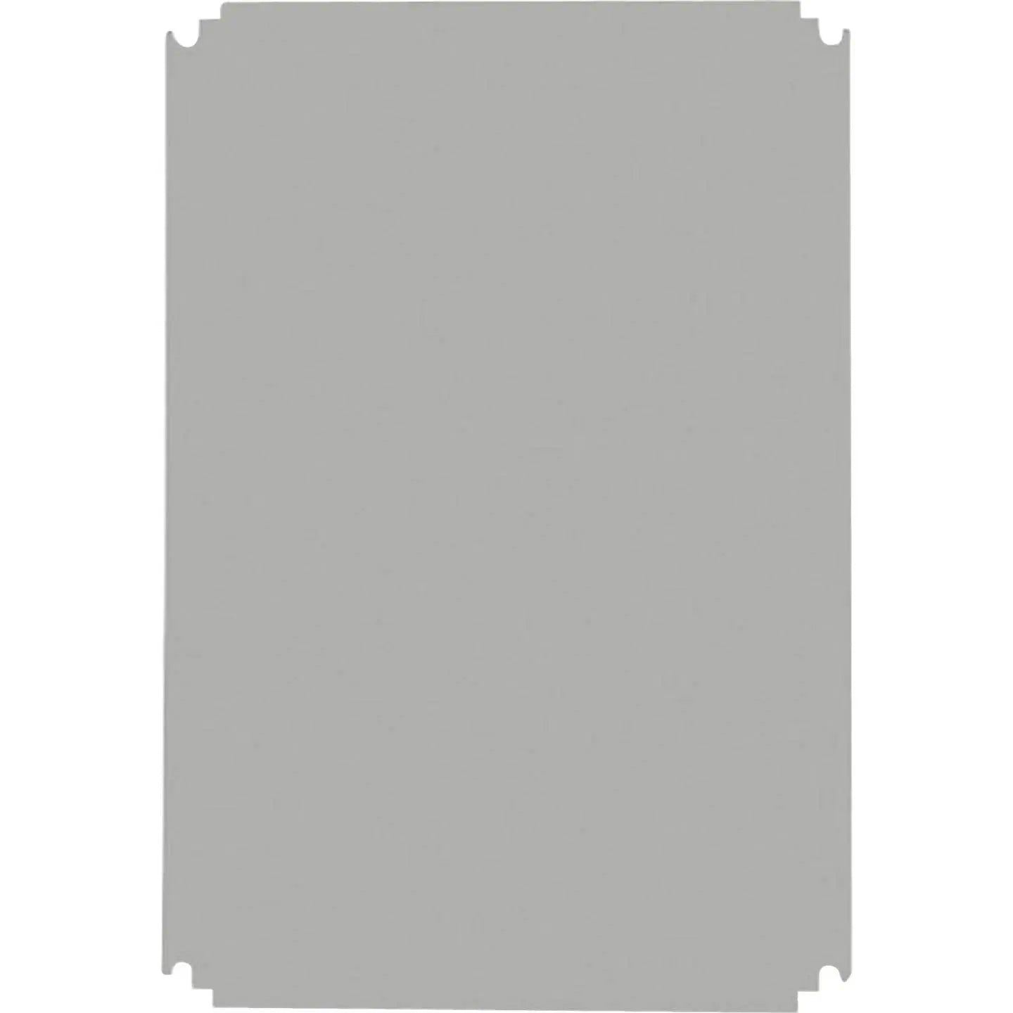 B-Ware Schneider Montageplatte Trägerplatte Polyester Lichtgrau Thalassa 720 Mm 540 Mm - 3606485405414