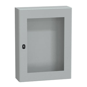 B-Ware Schneider Electric Schaltschrank Gehäuse Schrank Panel Se T S3 Db Stahl Sichttür