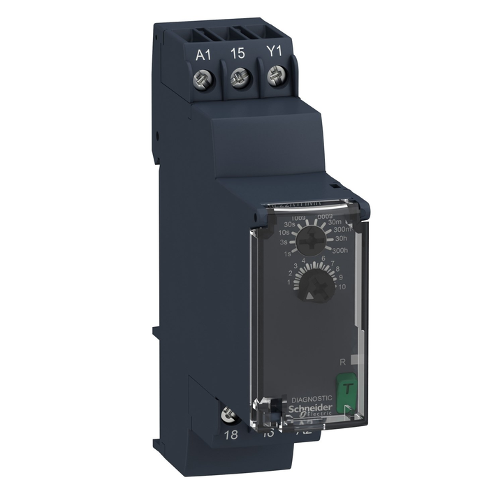 Schneider Electric Re22 R1 Hmr Einschaltverzögerer Zeitrelais Multifunktionsrelais B-Ware