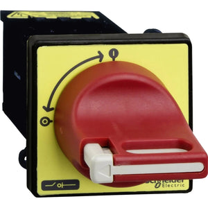 B-Ware Schneider Electric Not Aus Hauptschalter Sicherheitsschalter Rot Drehgriff Ip65