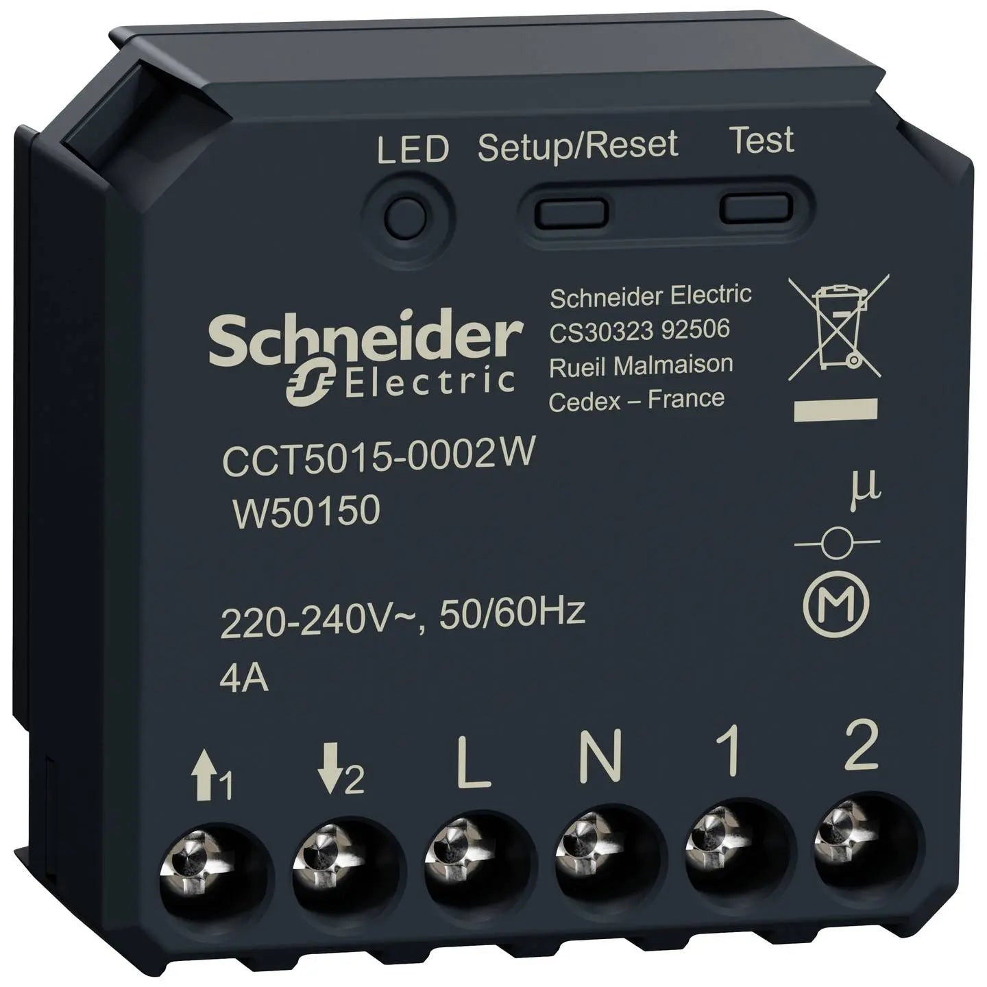 B-Ware Schneider Electric Wiser Jalousieaktor Rollladenaktor Cct5015 0002 W 1 Kanal - 3606481048189