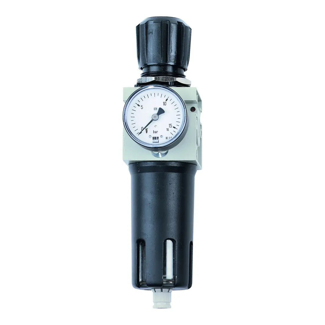 B-Ware Schneider Filter Druckminderer Wasserabscheider Manometer G 3/4 Einstellknopf - 4011666401441