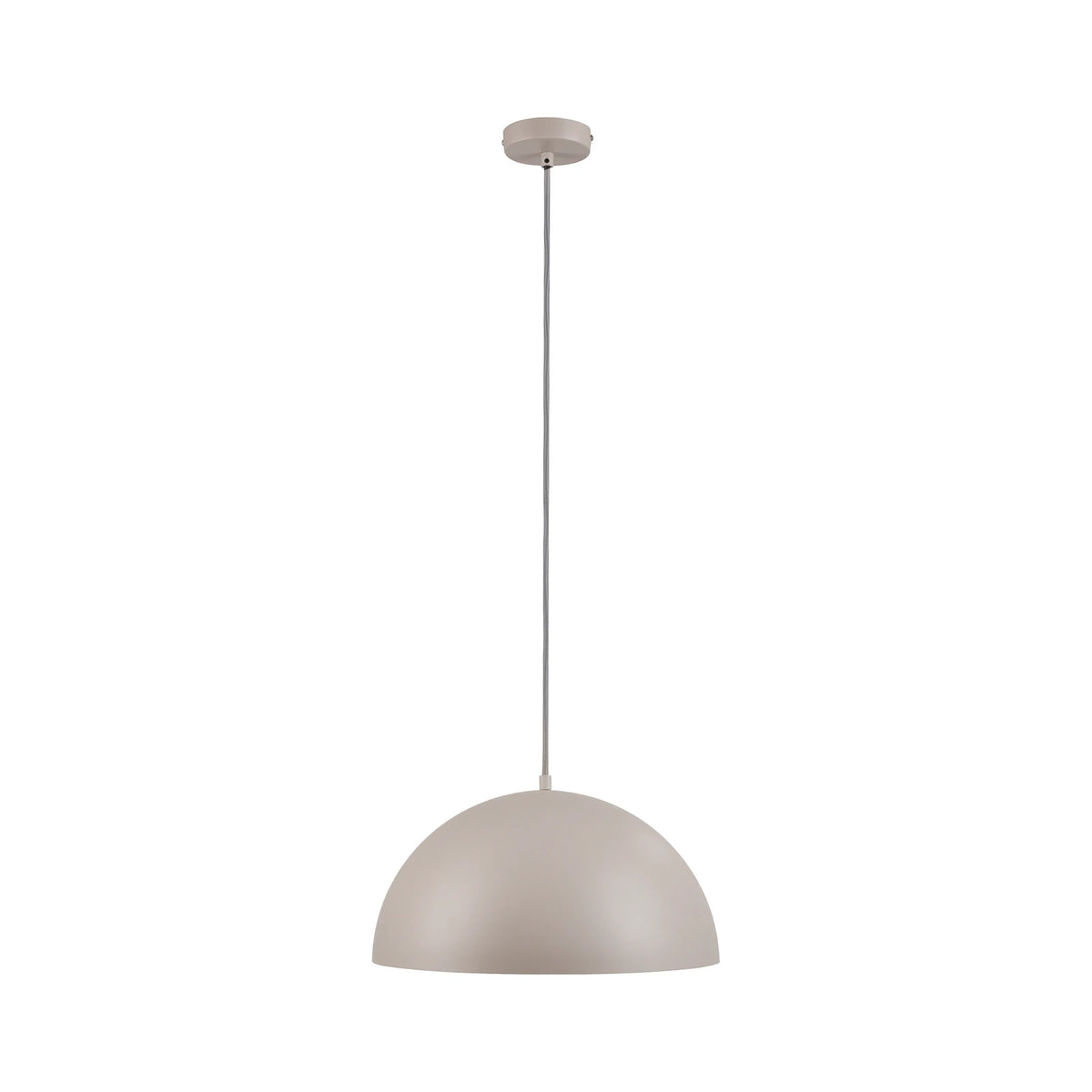 SCHÖNER WOHNEN Hängeleuchte Pendelleuchte Ali Sand Eisen Lampe Ø 38 cm E27 LED - 4043689017767