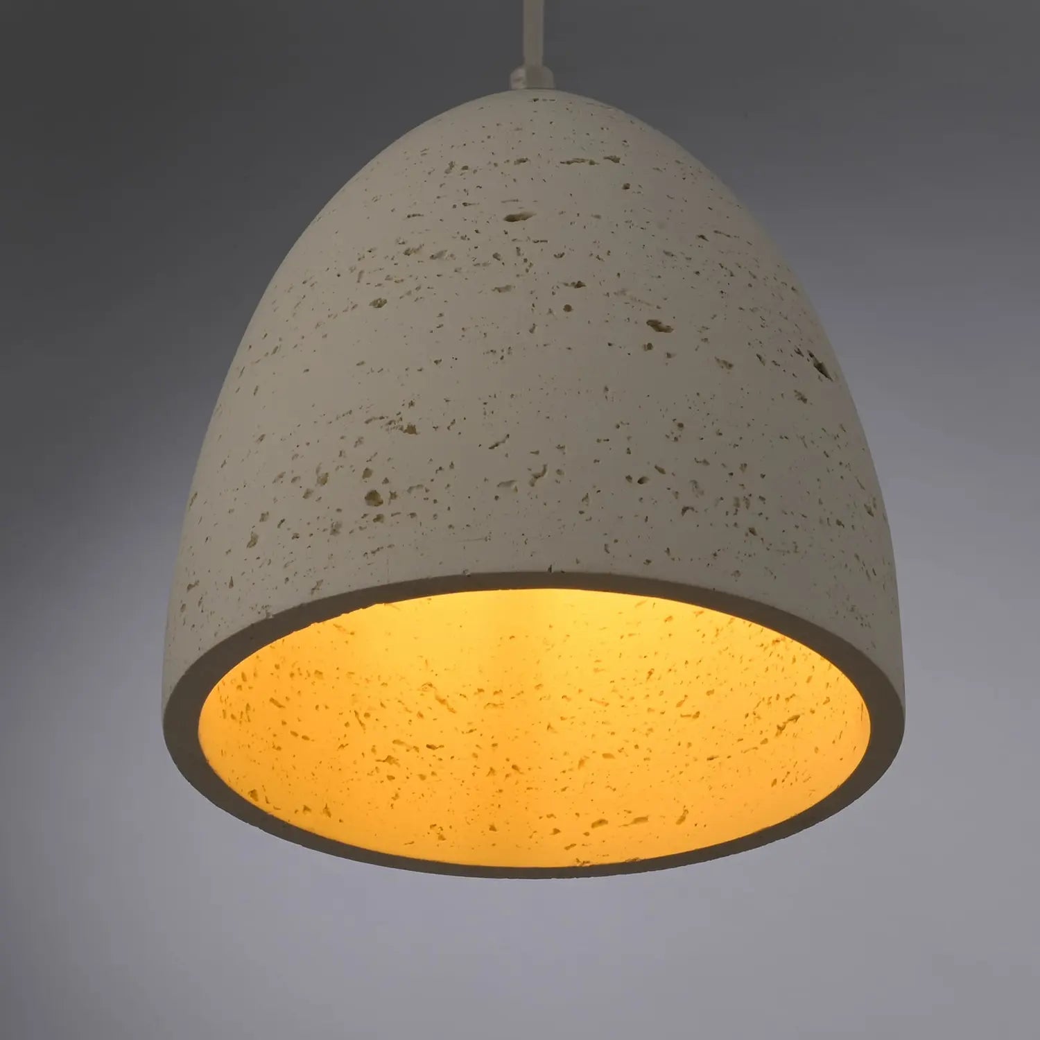 B-Ware Schöner Wohnen Hängeleuchte Pendelleuchte Traventa Beige Beton E27 Led ø 21 Cm - 4043689019419